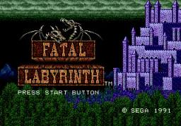 Fatal Labyrinth online game screenshot 1