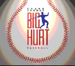 Frank Thomas Big Hurt Baseball online game screenshot 1