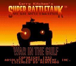 Garry Kitchen's Super Battletank - War in the Gulf online game screenshot 1