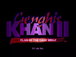 Genghis Khan II - Clan of the Gray Wolf online game screenshot 2