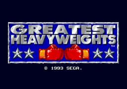 Greatest Heavyweights online game screenshot 1