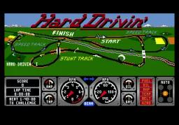 Hard Drivin' online game screenshot 2