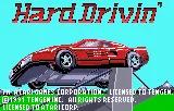 Hard Drivin' online game screenshot 1
