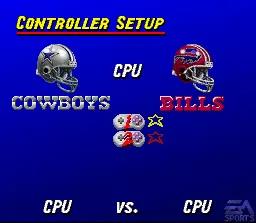 Madden NFL 95 online game screenshot 3