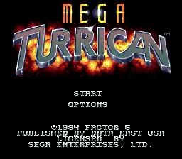 Mega Turrican online game screenshot 3