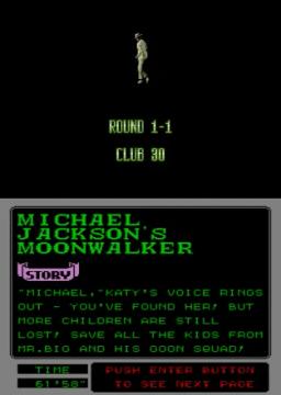 Michael Jackson's Moonwalker online game screenshot 2