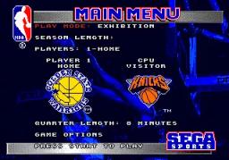 NBA Action '94 online game screenshot 2