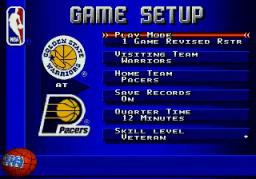 NBA Action '95 Starring David Robinson online game screenshot 2