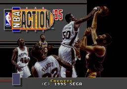 NBA Action '95 Starring David Robinson online game screenshot 1