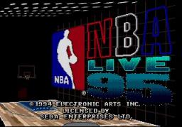 NBA Live 95 online game screenshot 1