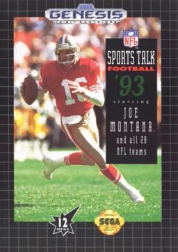NFL Sports Talk Football '93 Starring Joe Montana-preview-image