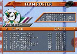 NHL 96 online game screenshot 3