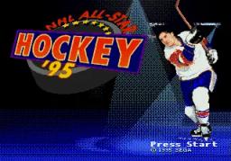 NHL All-Star Hockey 95 online game screenshot 2