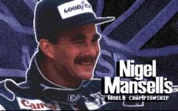 Nigel Mansell's World Championship Racing game screenshot 1 Nigel Mansell's World Championship Racing online game screenshot 1