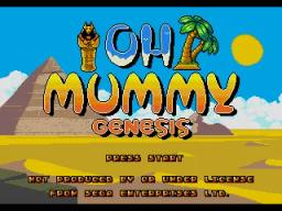 Oh Mummy Genesis online game screenshot 1