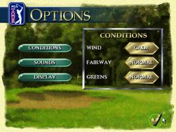 PGA Tour 96 online game screenshot 3