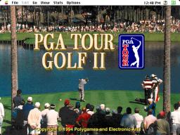 PGA Tour Golf II online game screenshot 1
