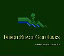Pebble Beach Golf Links online game screenshot 1