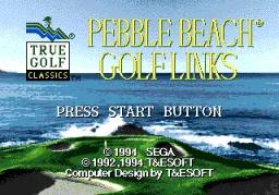 Pebble Beach Golf Links online game screenshot 2