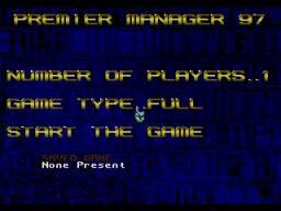 Premier Manager 97 online game screenshot 1
