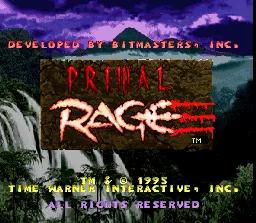 Primal Rage scene - 4