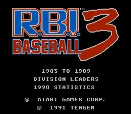 R.B.I. Baseball 3 online game screenshot 1