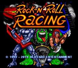 Rock n' Roll Racing online game screenshot 1