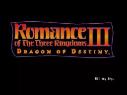 Romance of the Three Kingdoms III - Dragon of Destiny online game screenshot 3