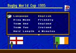 Rugby World Cup 95 online game screenshot 1
