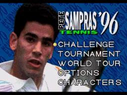 Sampras Tennis 96 online game screenshot 1