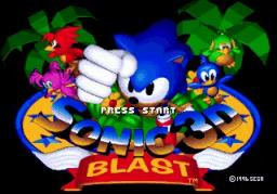 Sonic 3D Blast ~ Sonic 3D Flickies' Island online game screenshot 2