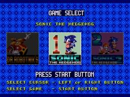 Sonic Compilation ~ Sonic Classics online game screenshot 1