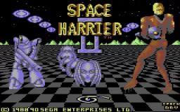 Space Harrier II online game screenshot 1