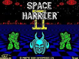 Space Harrier II online game screenshot 2