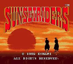 Sunset Riders online game screenshot 1