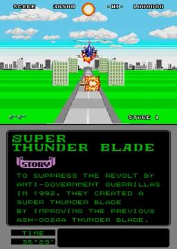 Super Thunder Blade online game screenshot 3