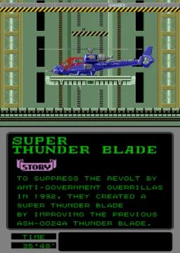 Super Thunder Blade online game screenshot 2