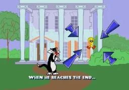 Sylvester and Tweety in Cagey Capers ~ Sylvester & Tweety in Cagey Capers online game screenshot 2