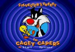 Sylvester and Tweety in Cagey Capers ~ Sylvester & Tweety in Cagey Capers online game screenshot 1