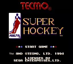 Tecmo Super Hockey online game screenshot 1