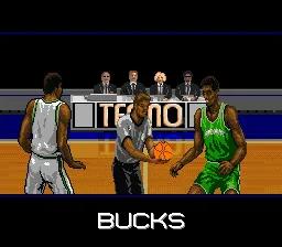 Tecmo Super NBA Basketball online game screenshot 3