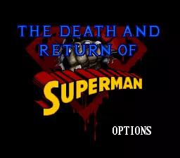The Death and Return of Superman online game screenshot 1