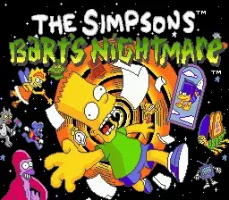 The Simpsons - Bart's Nightmare online game screenshot 1