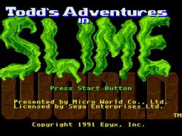 Todd's Adventures in Slime World online game screenshot 1