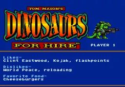 Tom Mason's Dinosaurs for Hire online game screenshot 2