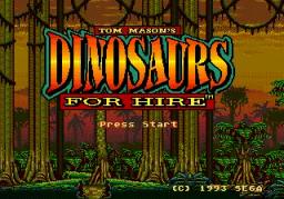 Tom Mason's Dinosaurs for Hire online game screenshot 1