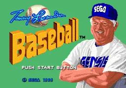 Tommy Lasorda Baseball online game screenshot 1