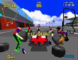 Virtua Racing online game screenshot 3