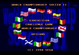 World Championship Soccer II online game screenshot 2