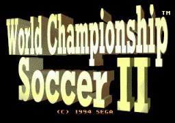 World Championship Soccer II online game screenshot 1